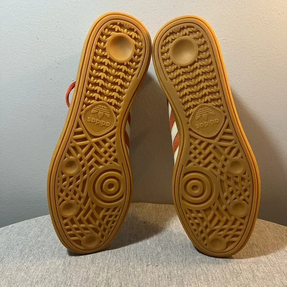 Adidas Handball Spezial Red Orange Gum Athletic Men's Shoe Size 11 IG6191 - Picture 6 of 11